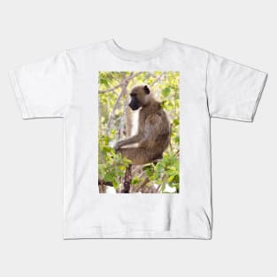 Chacma Baboon - Kruger National Park, South Africa Kids T-Shirt